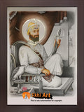 Guru Gobind Singh Ji Original Print In Size - 16 X 12