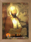 Guru Tegh Bahadur Ji 9th Sikh Guru In Size - 16 X 12 - sikhiart