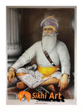 Large Baba Deep Singh Ji Picture Frame In Size - 40 X 28 - sikhiart