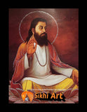 Bhagat Ravidas Picture Frame In Size - 12 X 10 - sikhiart