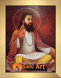Bhagat Ravidas Picture Frame In Size - 12 X 10 - sikhiart