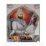 Guru Gobind Singh Ji Small Picture Frame Photo with frame in Size - 7 x 5