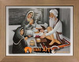 Baba Buddha Ji Of Sikhism Picture Frame In Size - 12 X 9 - sikhiart