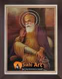 Baba Vadhang Singh Ji Original Picture Frame In Size - 12 X 9 - sikhiart