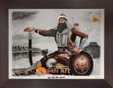 Banda Singh Bahadur Picture Frame In Size - 12 X 9 - sikhiart