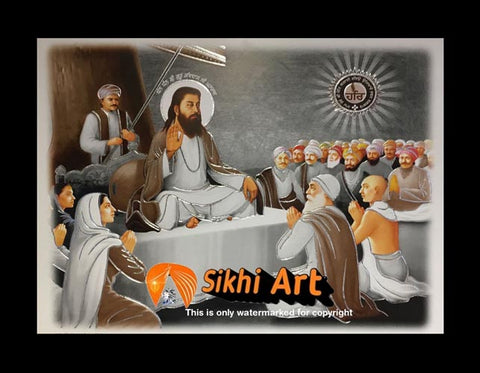 Bhagat Ravidas Ji 2 In Size - 12 X 9 - sikhiart
