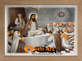 Guru Ravidas Guru Ji In Size - 16 X 12 - sikhiart