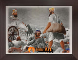 Bhai Kanhaiya Sikh Seva In Size - 12 X 9 - sikhiart