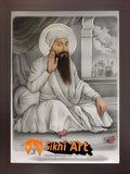 Guru Arjan Dev Ji In Size - 16 X 12 - sikhiart