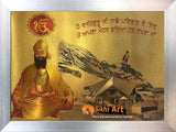 Guru Gobind Singh Ji In Hemkund Sahib In Size - 16 X 12