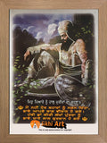 Guru Gobind Singh Ji In Machhiwara Jungle Photo Picture Framed - 23 X 18