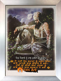 Guru Gobind Singh Ji In Machhiwara Jungle Photo Picture Framed - 23 X 18