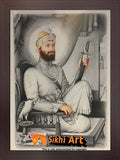 Guru Gobind Singh Ji In Size - 12 X 8