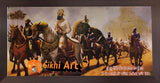 Guru Gobind Singh Ji Khalsa Panth Army In Size - 28 X 13