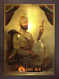 Guru Gobind Singh Ji Khalsa Panth In Size - 12 X 8