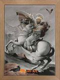 Guru Gobind Singh Ji On Horse In Size - 12 X 9