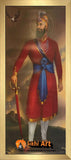 Guru Gobind Singh Ji Orignal Full Length Picture In Size - 28 X 13