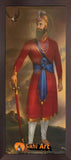 Guru Gobind Singh Ji Orignal Full Length Picture In Size - 28 X 13