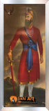 Guru Gobind Singh Ji Orignal Full Length Picture In Size - 28 X 13