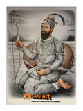 Guru Gobind Singh Ji Original Picture In Size - 16 X 12
