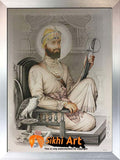 Guru Gobind Singh Ji Orignal Print In Size - 28 X 20