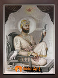 Guru Gobind Singh Ji Orignal Print In Size - 36 X 25