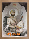 Guru Gobind Singh Ji Orignal Print In Size - 36 X 25