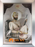 Guru Gobind Singh Ji Orignal Print In Size - 36 X 25