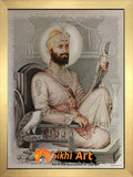 Guru Gobind Singh Ji Original Print In Size - 20 X 14