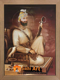 Guru Gobind Singh Ji Original Print 2 In Size - 23 X 18