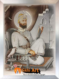 Guru Gobind Singh Ji Original Print 4 In Size - 23 X 18