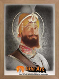 Guru Gobind Singh Ji Original Print Photo Picture Framed - 23 X 18