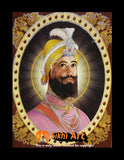Guru Gobind Singh Ji Picture Frame 2 In Size - 12 X 10