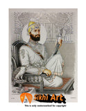 Guru Gobind Singh Ji Picture Frame In Size - 12 X 10