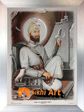 Guru Gobind Singh Ji Picture Frame In Size - 12 X 9