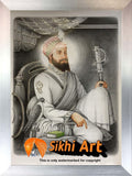 Guru Hargobind Ji Miri Piri In Size - 23 X 18 - sikhiart