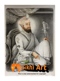 Guru Hargobind Ji Miri Piri In Size - 16 X 12 - sikhiart