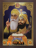 Guru Nanak Dev Ji And Guru Gobind Singh Ji In Size - 12 X 9