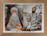 Guru Nanak Dev Ji And Guru Gobind Singh Ji In Size - 12 X 9