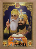 Guru Nanak Dev Ji And Guru Gobind Singh Ji In Size - 12 X 9