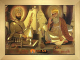 Guru Nanak Dev Ji And Guru Gobind Singh Ji In Size - 16 X 12