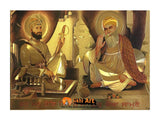 Guru Nanak Dev Ji And Guru Gobind Singh Ji In Size - 16 X 12