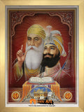 Guru Nanak Dev Ji And Guru Gobind Singh Ji In Size - 28 X 20