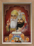 Guru Nanak Dev Ji And Guru Gobind Singh Ji In Size - 28 X 20
