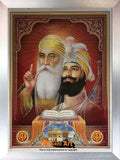 Guru Nanak Dev Ji And Guru Gobind Singh Ji In Size - 28 X 20