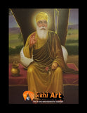 Guru Nanak Dev Ji 2 In Size - 12 X 9 - sikhiart