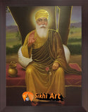 Guru Nanak Dev Ji 2 In Size - 12 X 9 - sikhiart
