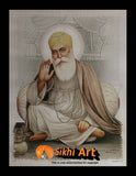 Guru Nanak Dev Ji In Size - 20 X 14 - sikhiart