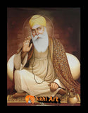 Guru Nanak Dev Ji 2 In Size - 23 X 18 - sikhiart