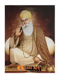 Guru Nanak Dev Ji 2 In Size - 23 X 18 - sikhiart